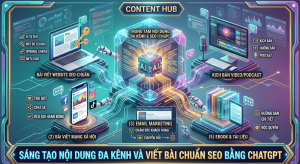 Sáng tạo nội dung đa kênh và viết bài