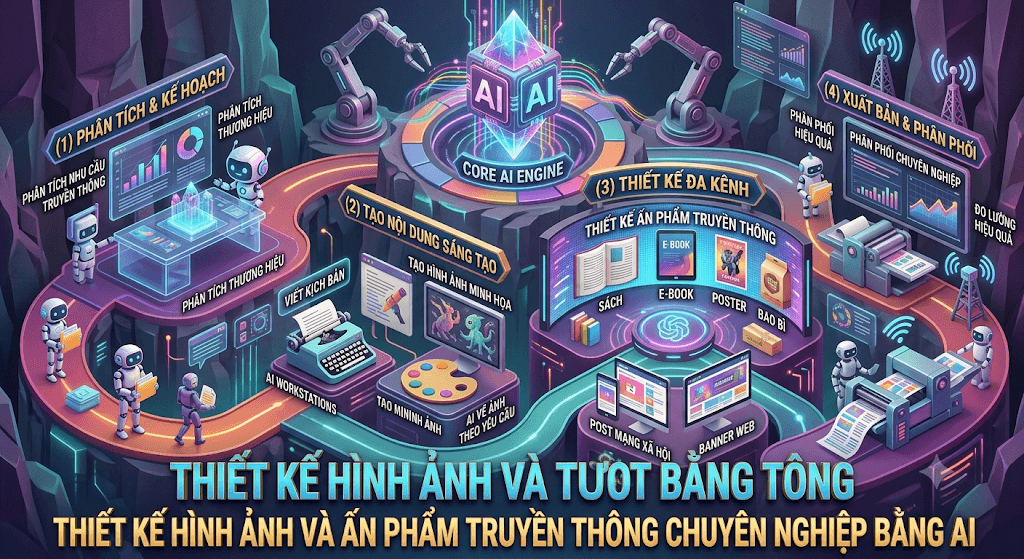Thiết kế hình ảnh và ấn phẩm truyền thông