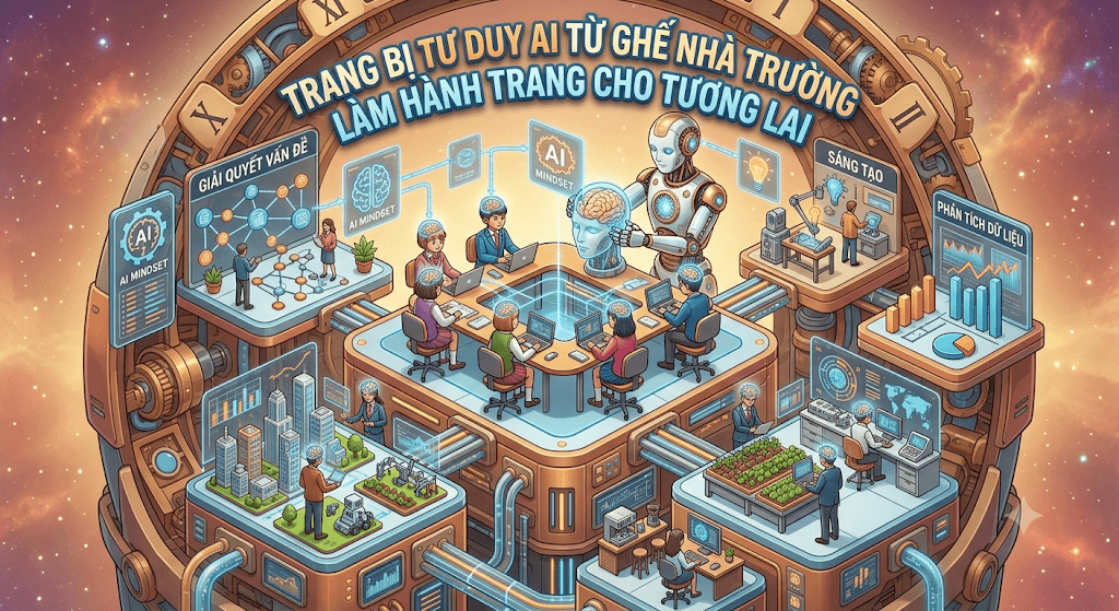 Trang bị tư duy AI từ ghế nhà trường