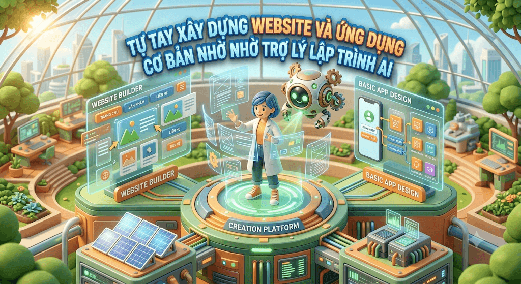 Tự tay xây dựng website và ứng dụng cơ bản