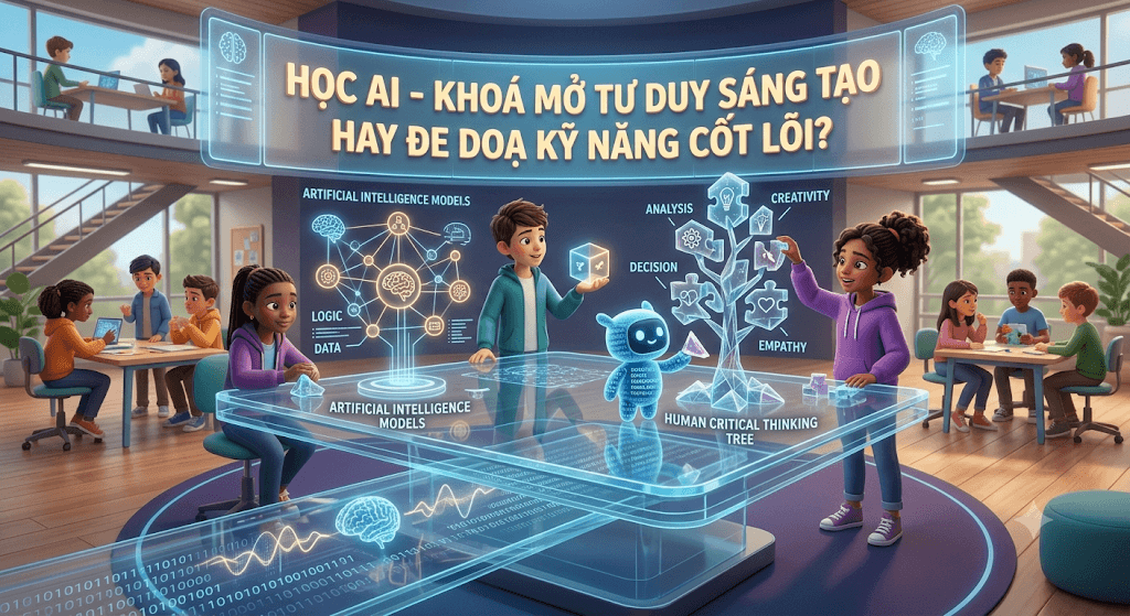 Học AI có ảnh hưởng đến khả năng tư duy