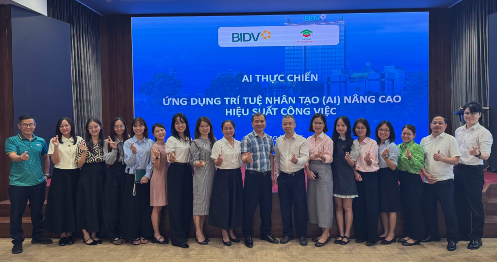 Đào Tạo AI Chuyên Sâu Tại BIDV Hà Nội – Từ 2 Ngày Xuống 15 Phút Làm Báo Cáo 1 Đào Tạo AI Chuyên Sâu Tại BIDV Hà Nội – Từ 2 Ngày Xuống 15 Phút Làm Báo Cáo