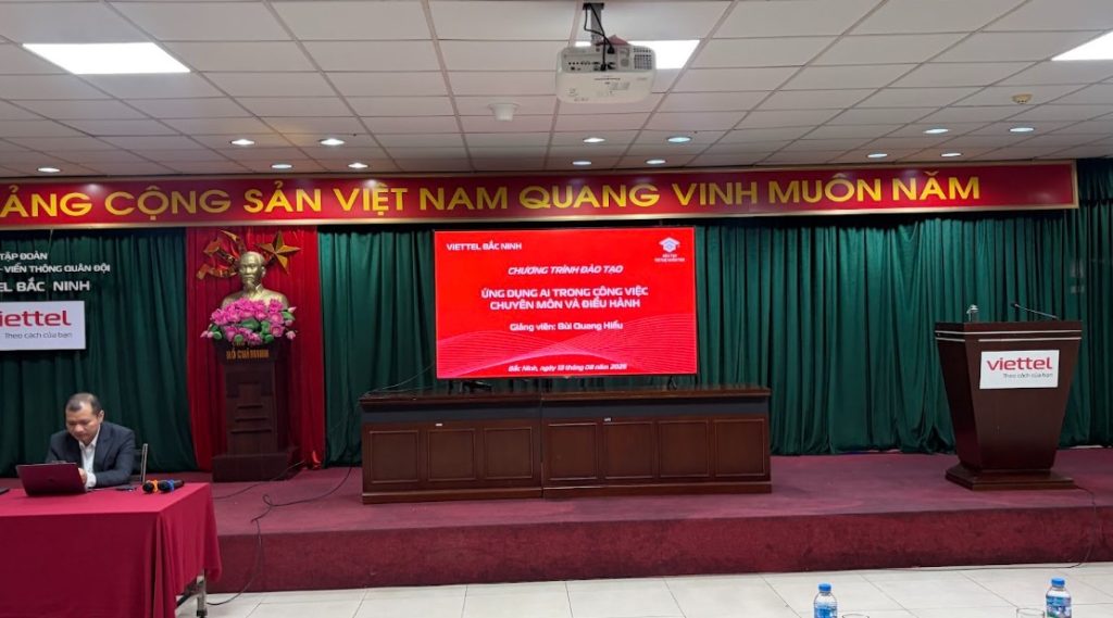 Đào Tạo AI Tại Viettel Bắc Ninh – Làm Chủ Gen AI 2026 Trong Công Việc